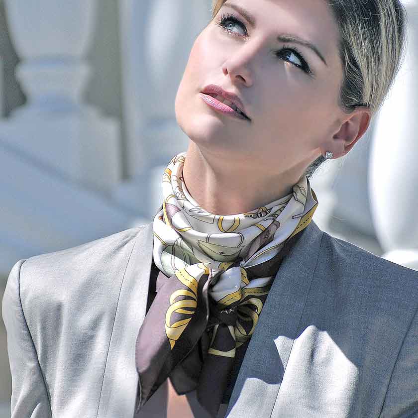 french silk scarves lookbook by anne touraine paris